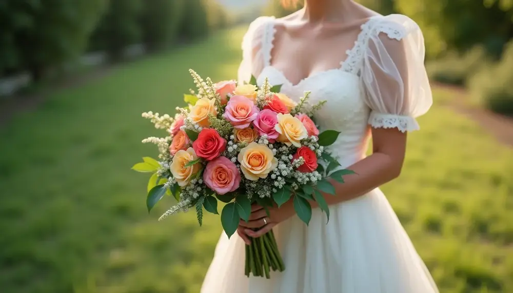 Brautstrauß passend zum Dirndl: Tradition trifft Moderne