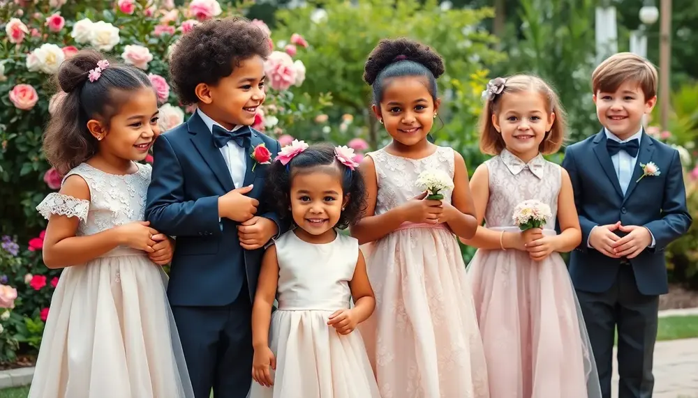 Die Kleinen ganz groß: Tipps für die passende Kleidung von Kindern bei der Hochzeit