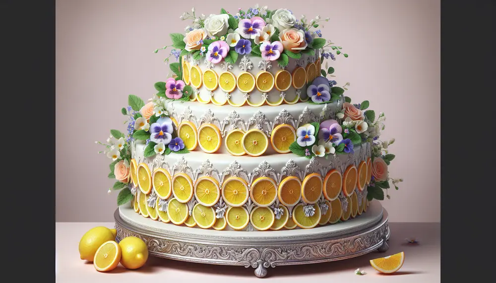 Fruchtig frisch: Hochzeitstorten mit Zitrone für den extra Kick