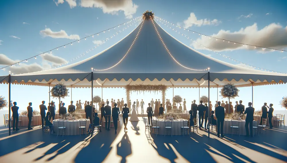 Hochzeit im Zelt: Eine unvergessliche Feier unter freiem Himmel