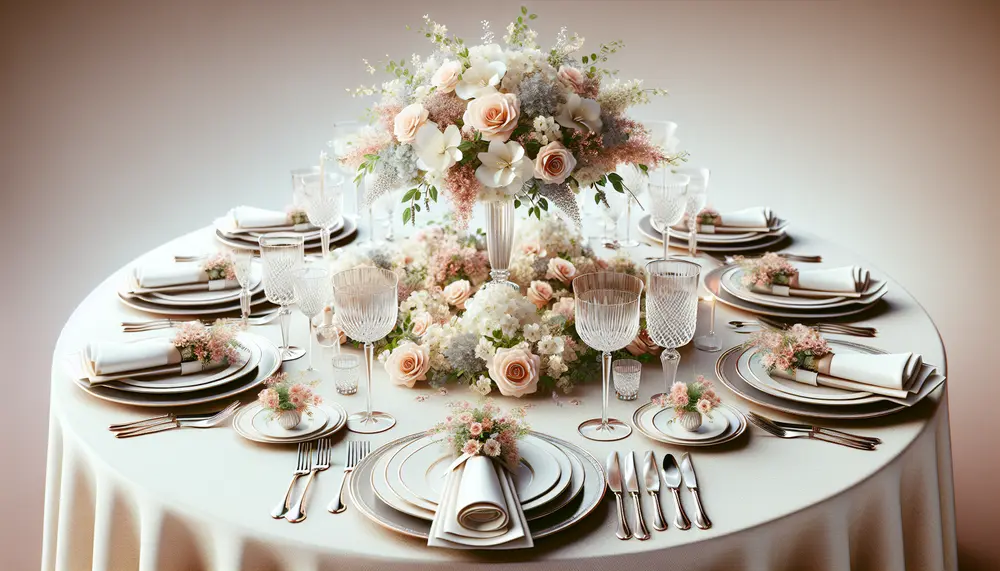 Hochzeitsdeko für den Tisch: Ideen für eine stilvolle Tischdekoration