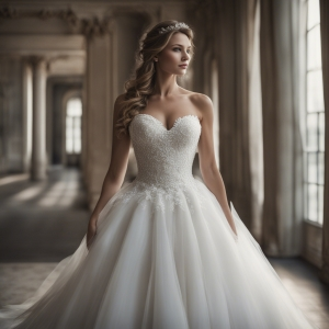 Tipp 4: Traumhaftes Brautkleid – Der Blickfang des Tages
