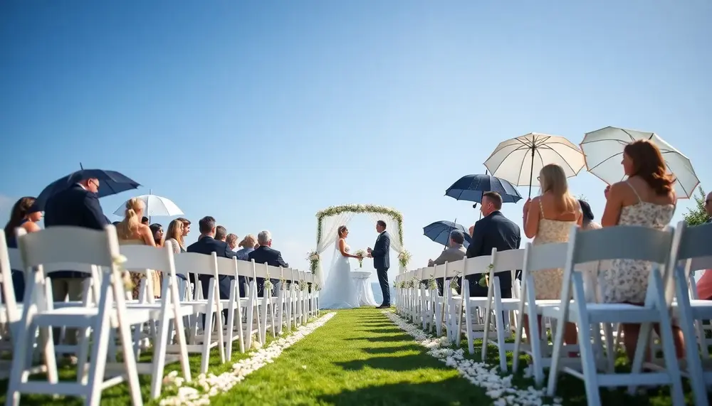 Vom Regen überrascht bis zur Traumhochzeit: Unerwartete Wendungen am Hochzeitstag